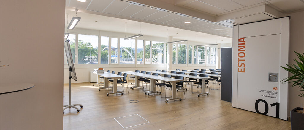 Verwaltungsschule Freiburg Räumlichkeiten Schulungsraum Estonia offen Verwaltungsschule Freiburg Räumlichkeiten Schulungsraum Estonia offen